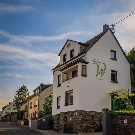 Ferienwohnungen Haus Am Wuerzlaysteig Lehmen Exterior foto